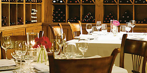 The American Club dining room